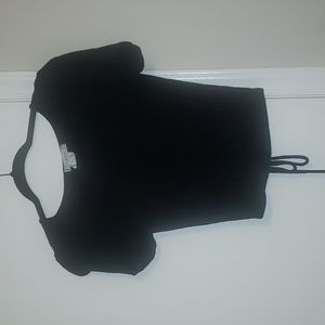 Black Crop Top